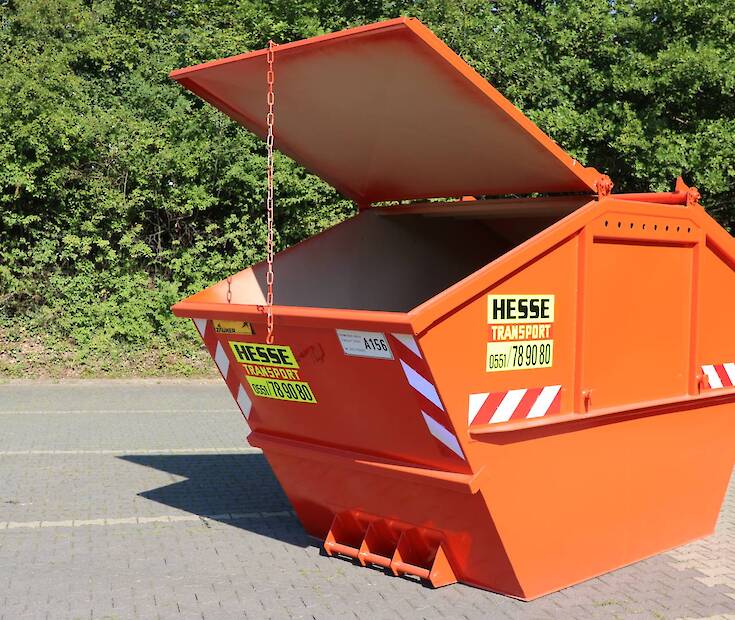 Absetzcontainer mit Heckklappe 10 m³